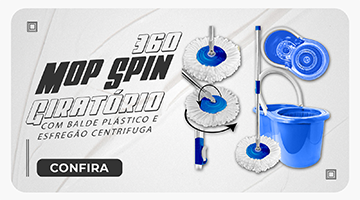 Mop Spin 360 Plástico 46X26