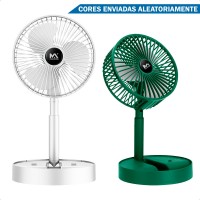 VENTILADOR RECARREGÁVEL SEM FIO DOBRÁVEL