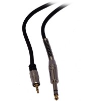 Cabo Auxiliar P2 Estereo para P10 Estereo 1,8 Metros
