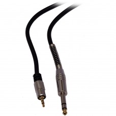 Cabo Auxiliar P2 Estereo para P10 Estereo 1,8 Metros