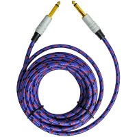 Cabo de Guitarra de Nylon Profissional Lilas 5 Mt