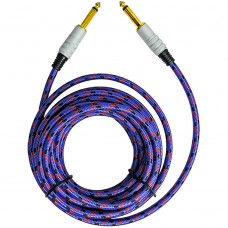 Cabo de Guitarra de Nylon Profissional Lilas 5 Mt