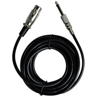 Cabo de Microfone Xlr Canon para P10 Mono 5 Mt