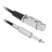 Cabo de Microfone Xlr Canon para P10 Mono 5 Mt