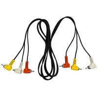Cabo Rca Audio e Video 90 Graus 1,5 Mt
