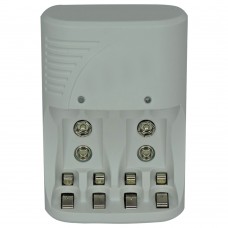 Carregador de Pilhas Aa - Aaa - Bateria 9v