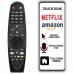 Controle Remoto Compat&iacute;vel Com TV LG (Sem Comando De Voz)