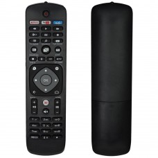 Controle Remoto Compat&iacute;vel Com Tv Philips Smart Netflix E Youtube 3d