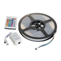 Fita Led Rgb Smd 5050 Siliconada 5 Mt