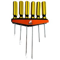 Kit com 6 Pecas com Rack 4 Fendas e 2 Philips