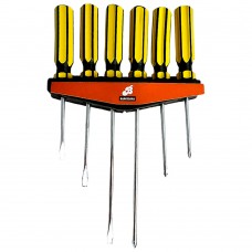 Kit com 6 Pecas com Rack 4 Fendas e 2 Philips