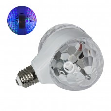 L&acirc;mpada Dupla de Ilumina&ccedil;&atilde;o Rota&ccedil;&atilde;o Autom&aacute;tica Led Colorido