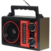 Radio Recarregavel Portatil Am - Fm Usb - Sd