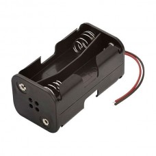Suporte para Quatro Pilhas Tamanho Pequena Preto